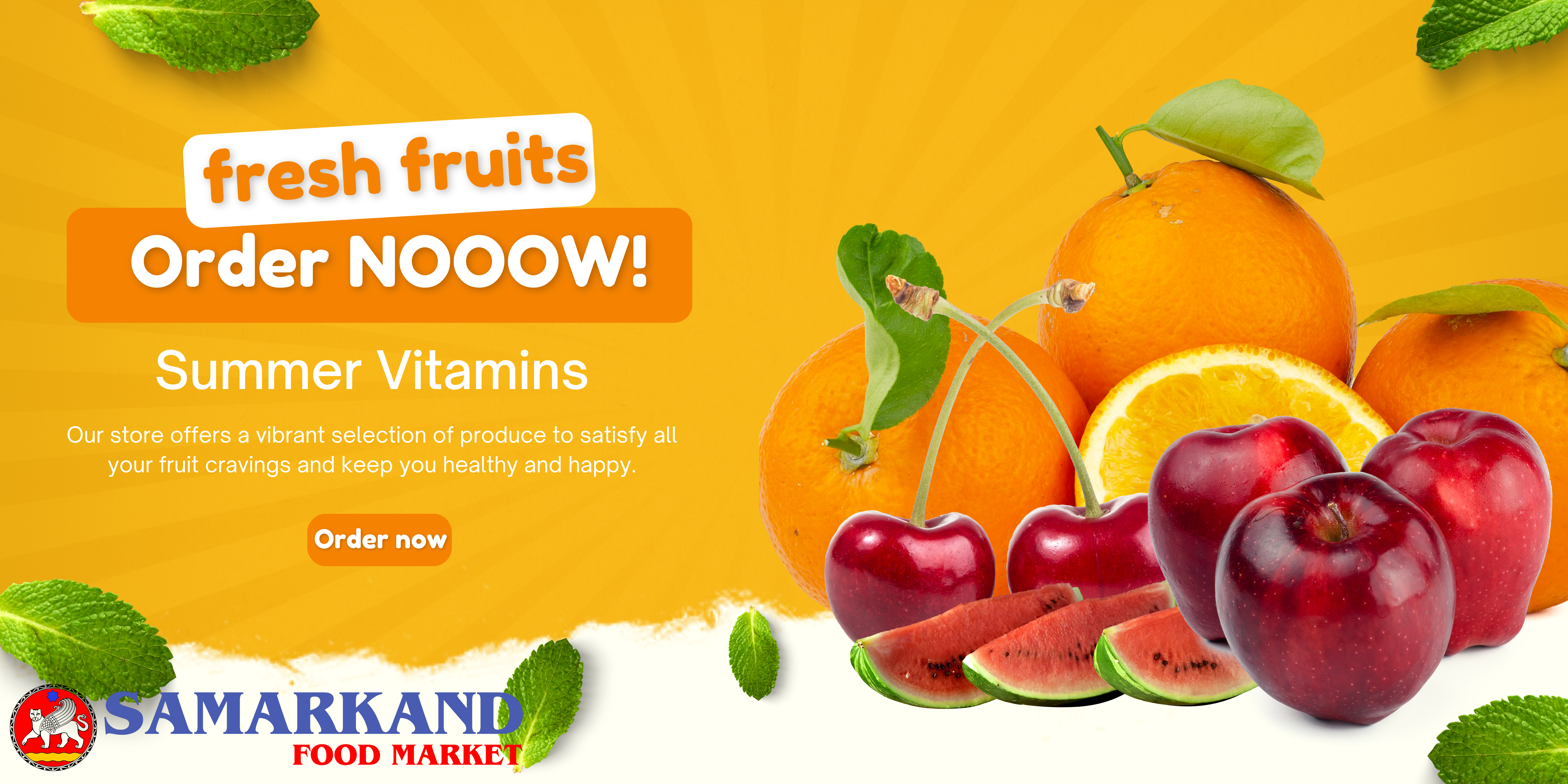 SamFood Promotional Banner 2